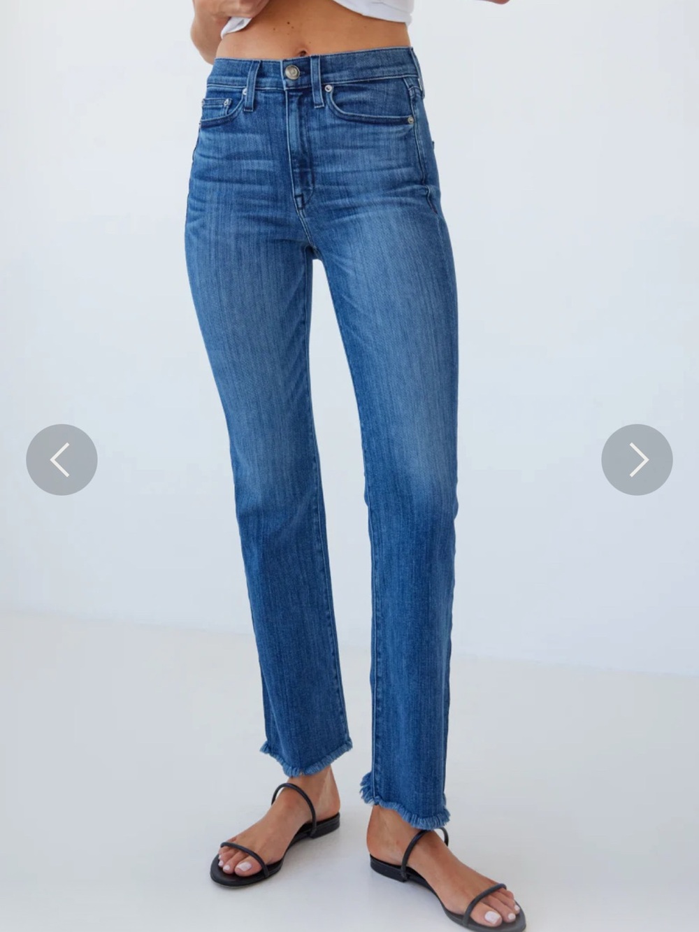 AYR Blue THE POP Jeans - Picture 2 of 7